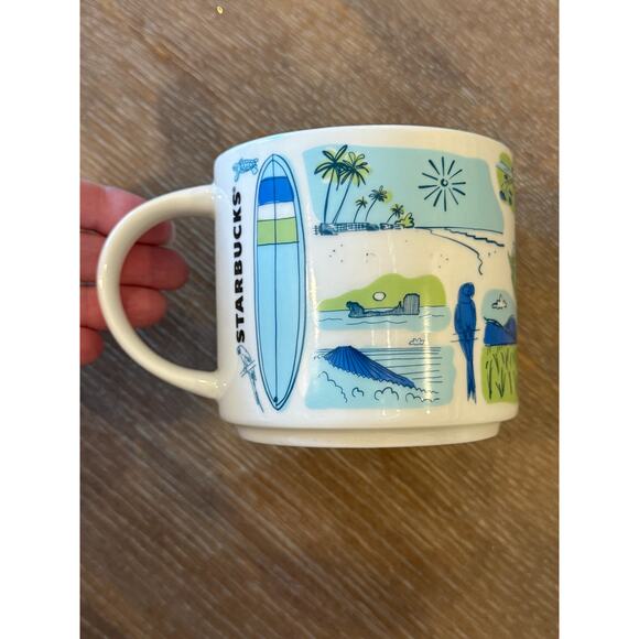 STARBUCKS El Salvador Been There Series Collector Mug Coffee Cup 14 oz - Picture 4 of 4